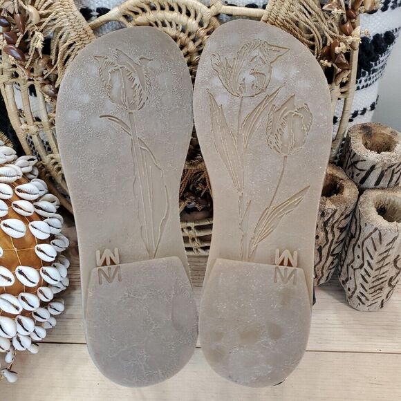 El Naturalista Women's 7/37 Tulip NF30 Ankle Strap Sandal Open Toe Leather Black - Picture 8 of 13